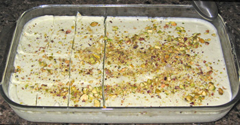 pistachio kulfi